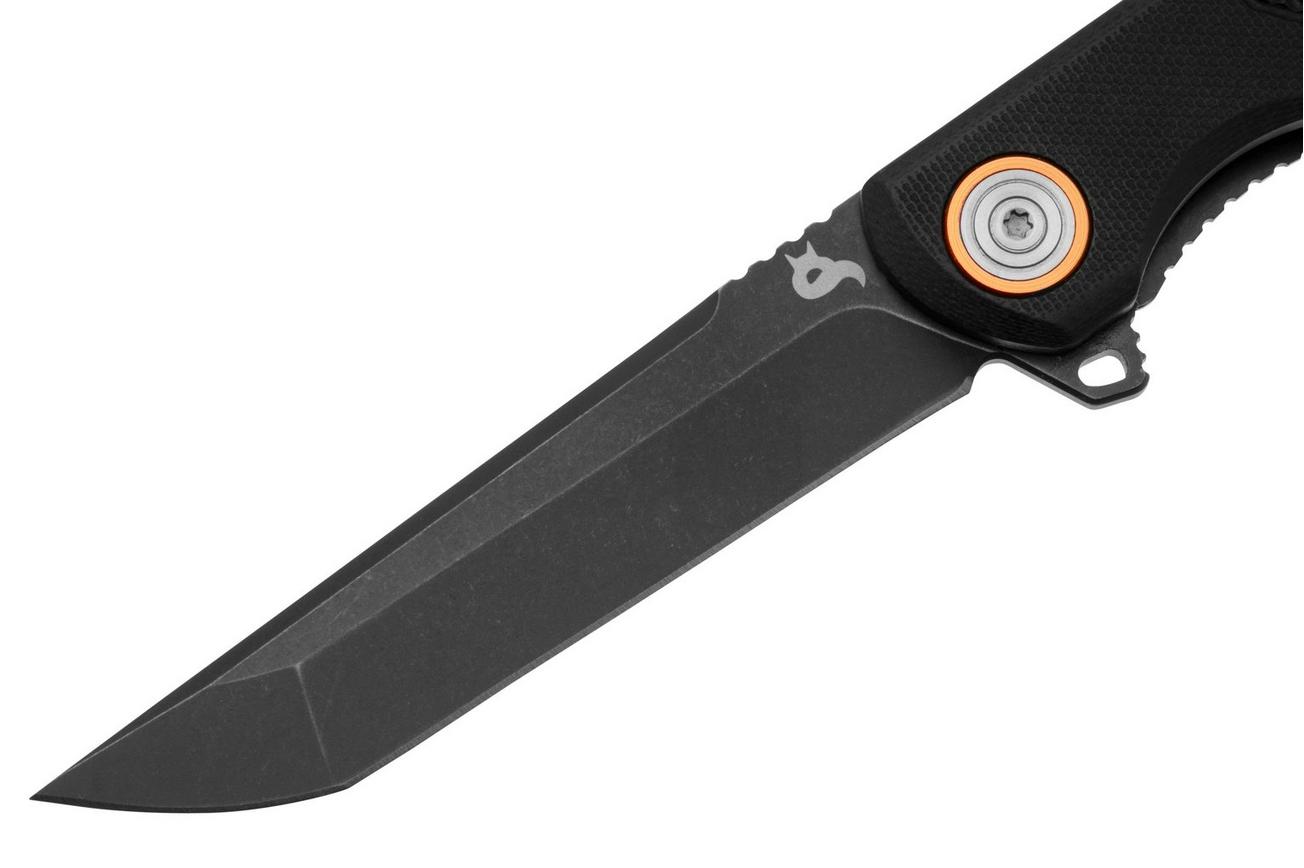 Black Fox Momentum BF-769 Black D2, Black G10 zakmes