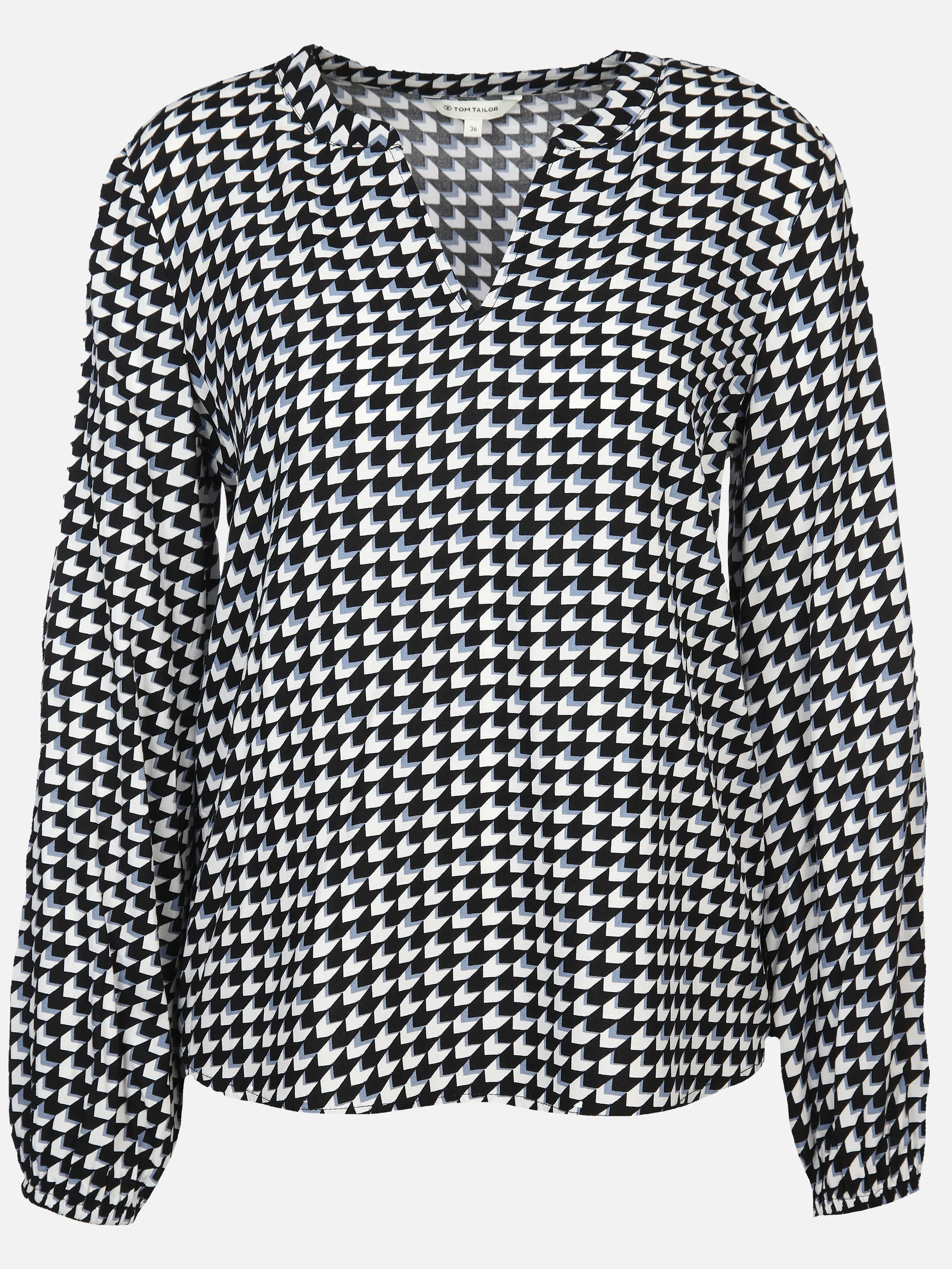 Damen Langarmshirt mit Alloverprint