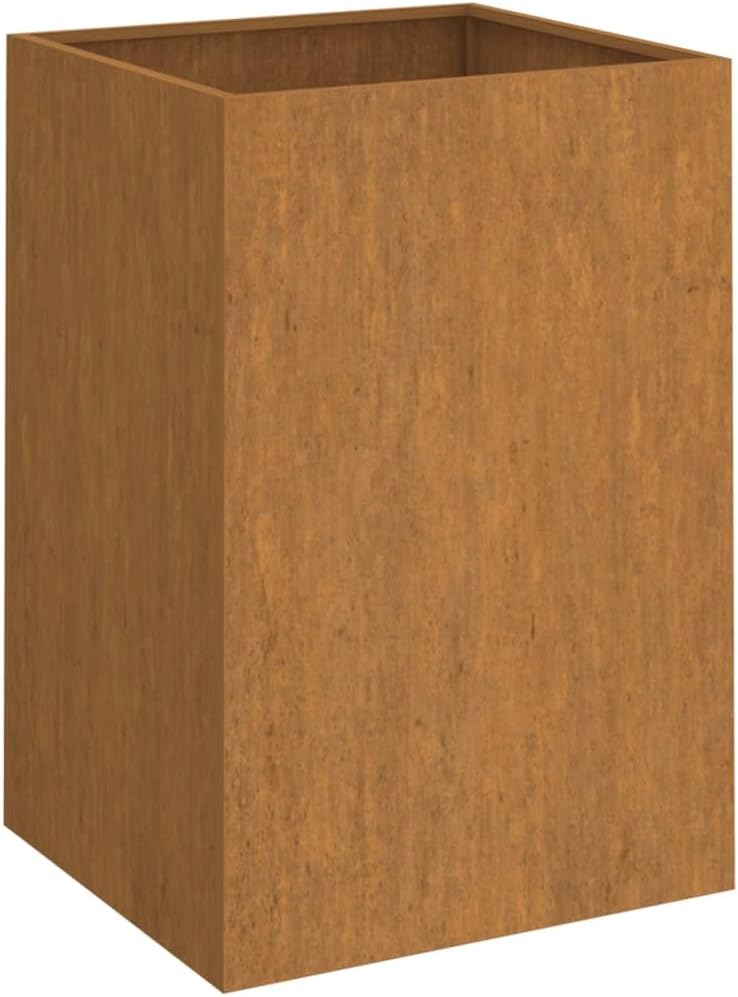 Generisch Pflanzkübel 52x48x75 cm Cortenstahl,jiangboyue-821555