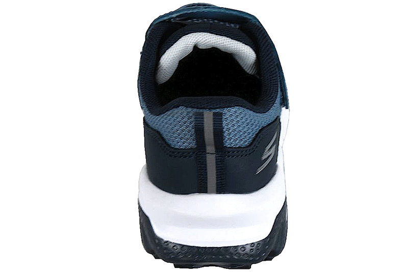 SKECHERS ELITE SPORT TREAD SNEAKERS I BLÅ TEKSTIL