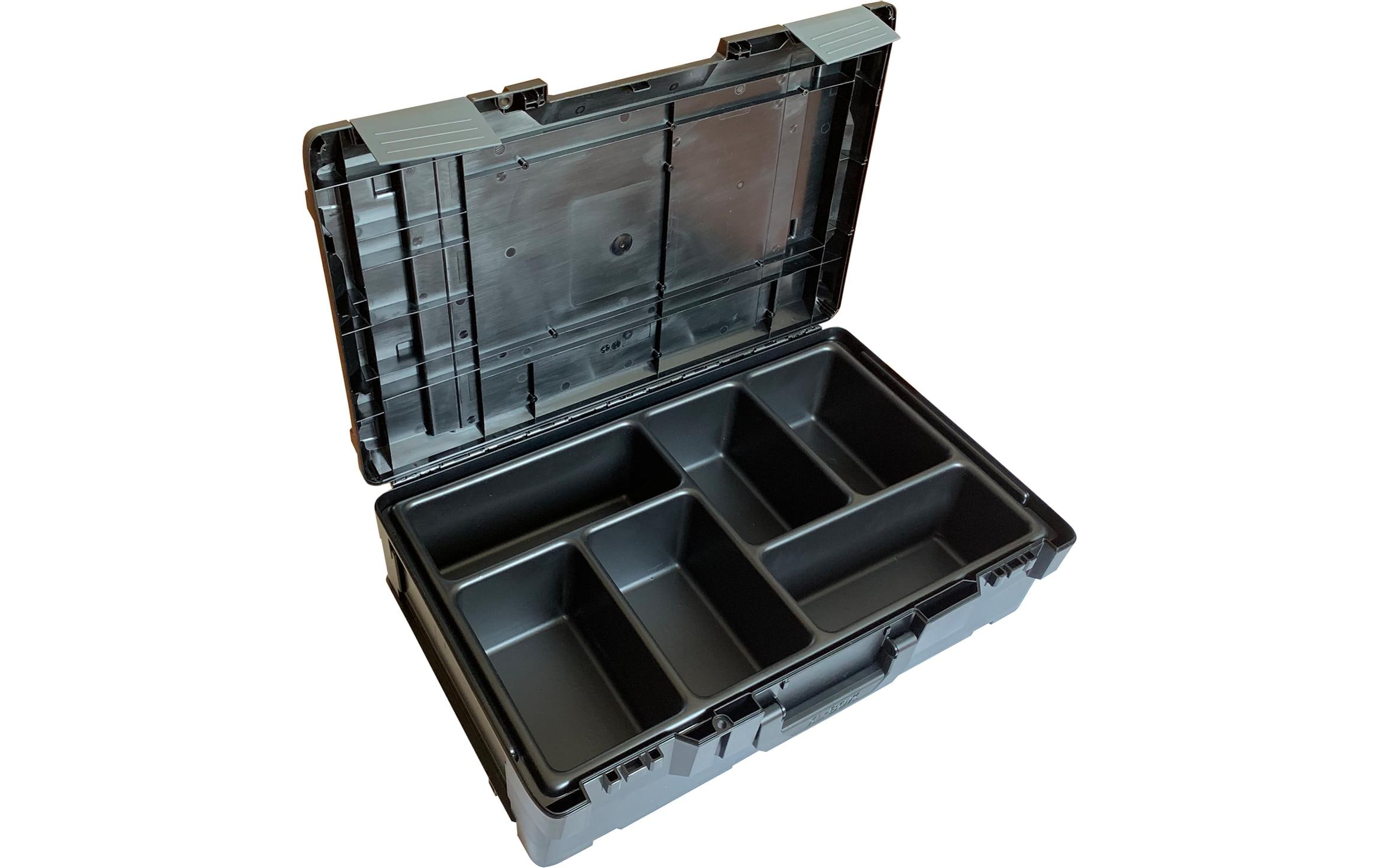 Kleinteileeinsatz XL-Boxx mit 6 MuldenKleinteileeinsatz mit 5 Mulden
