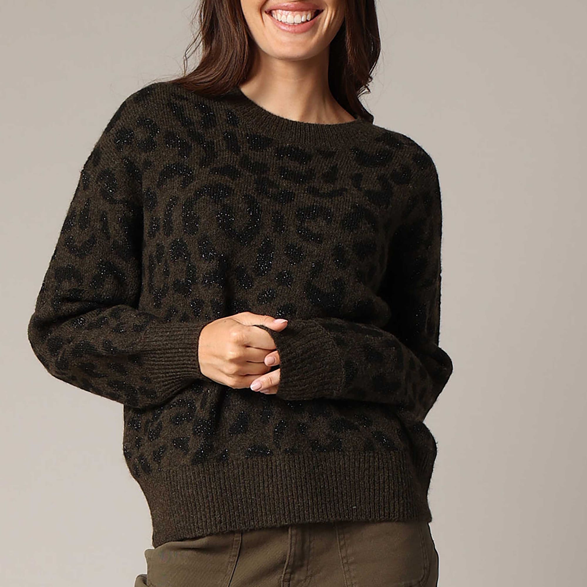 Pull Femme kaki