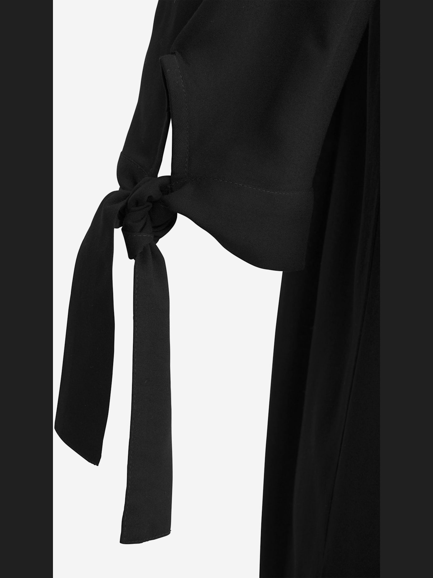 Robe chemisier élastique à l'encolure