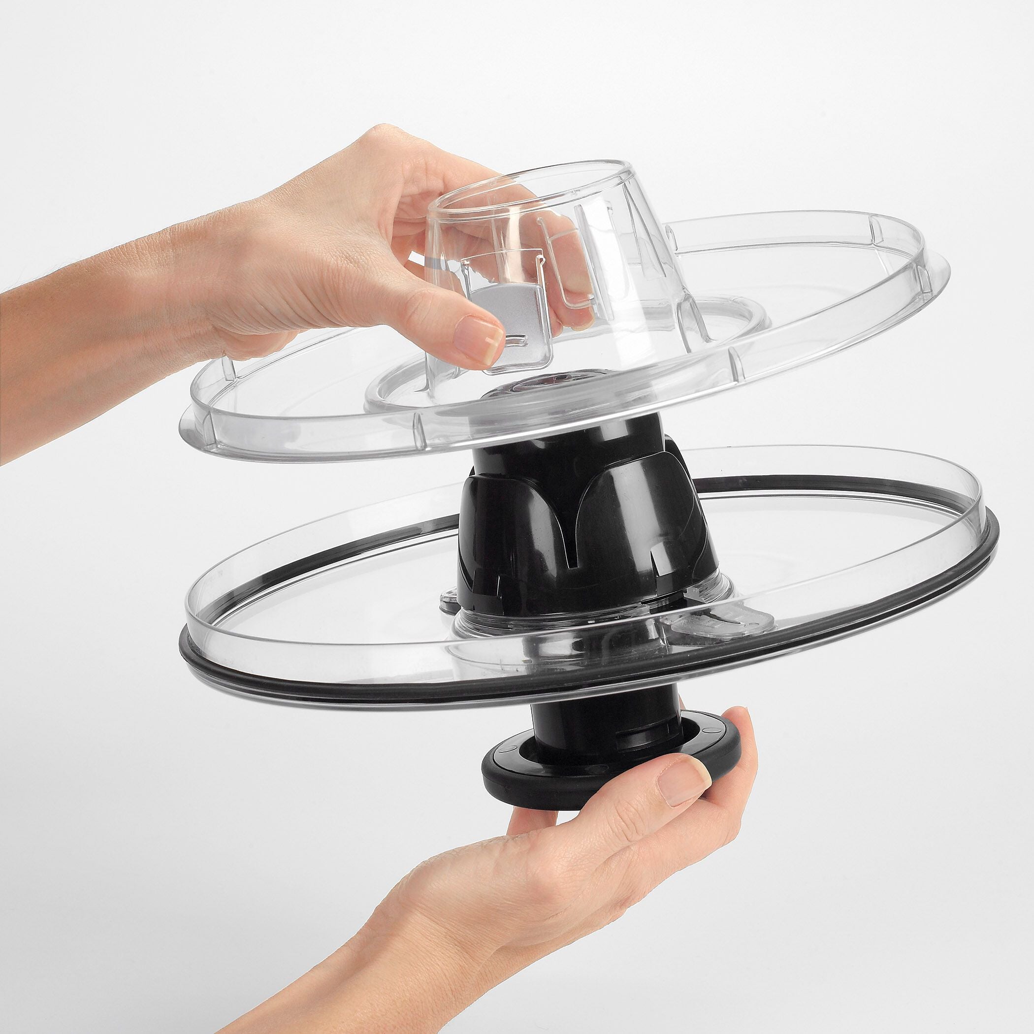 OXO Salatschleuder - Silber / H: 20.0 cm