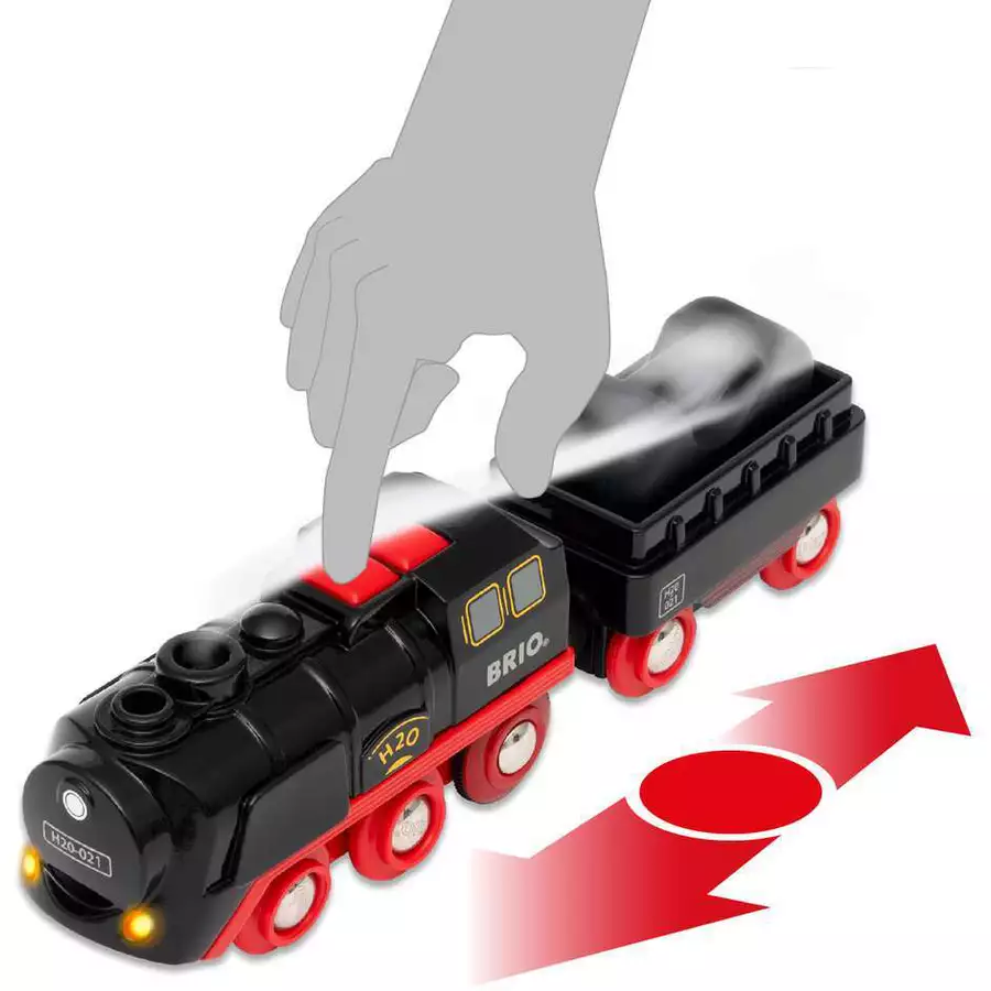 Brio BRIO Batterie-Dampflok Weihnachts-Set bunt