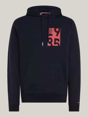 Moletom com capuz e estampa do logo Plus