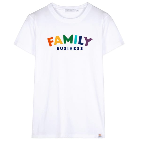 T-shirt FRENCH DISORDER ALEX FAMILY BUSINESS WHITE