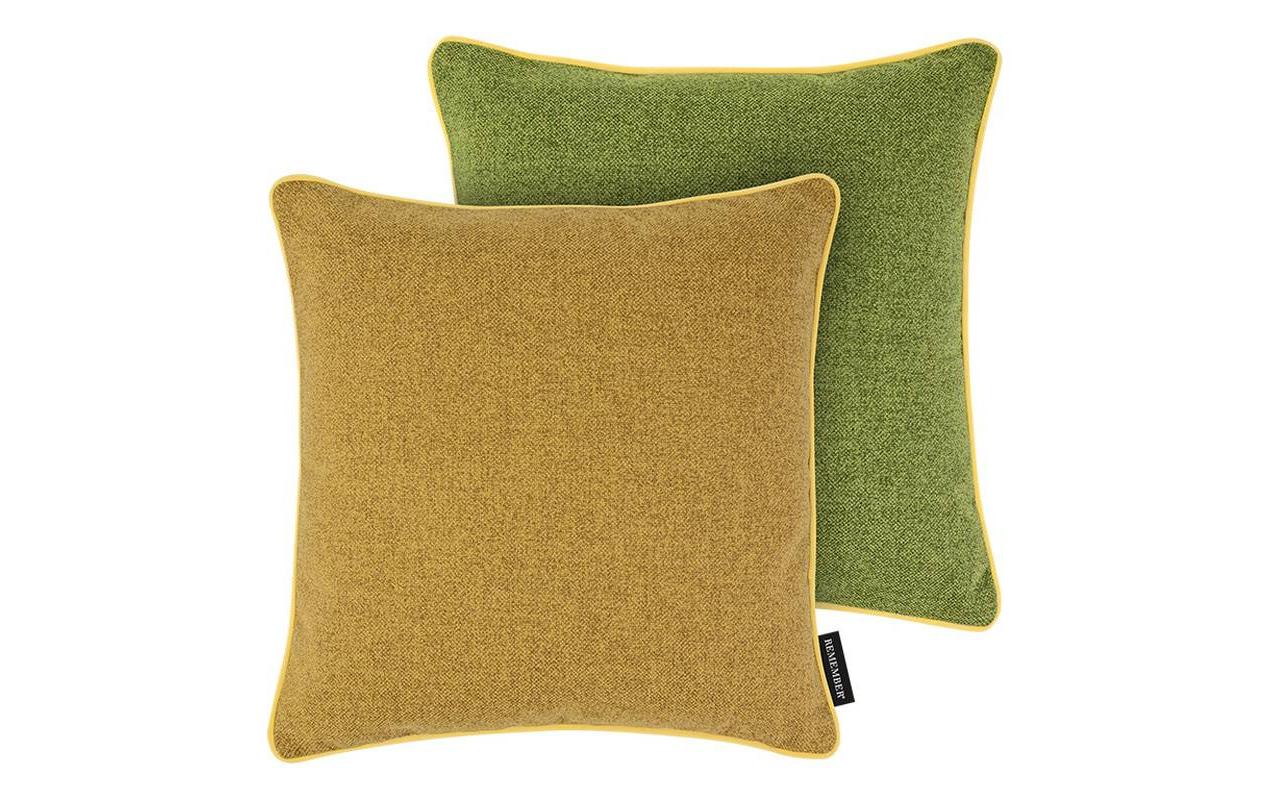 Kissen Peanut 45 x 45 cm, Senfgelb/GrünOutdoor-Kissen