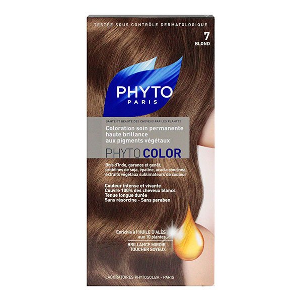 Phytocolor coloration soin permanente 7 blond
