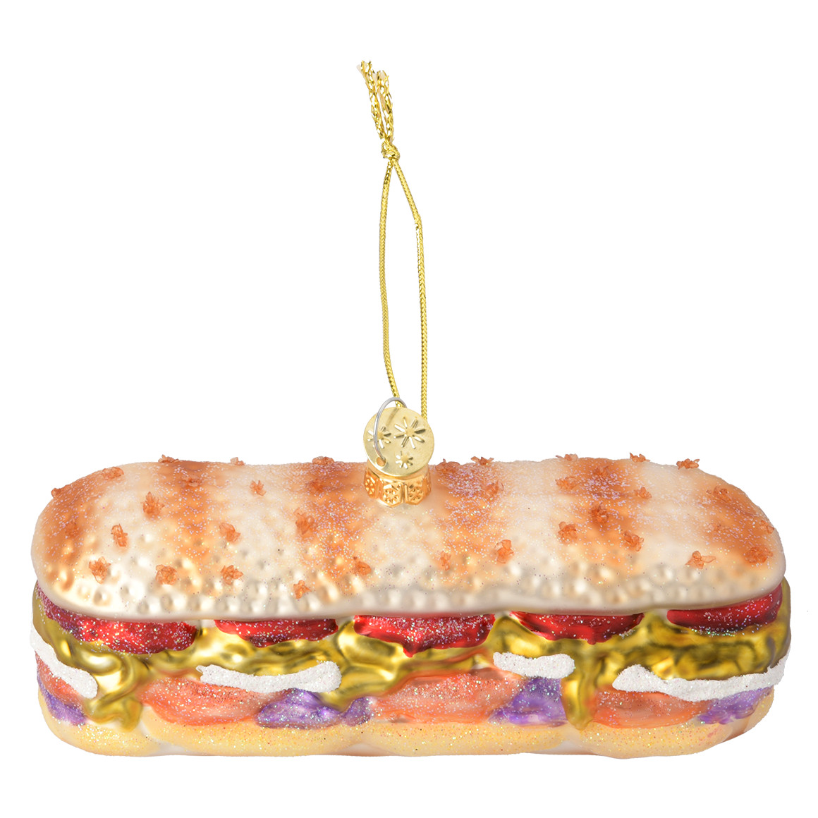 Baumschmuck Sandwich hellbraun