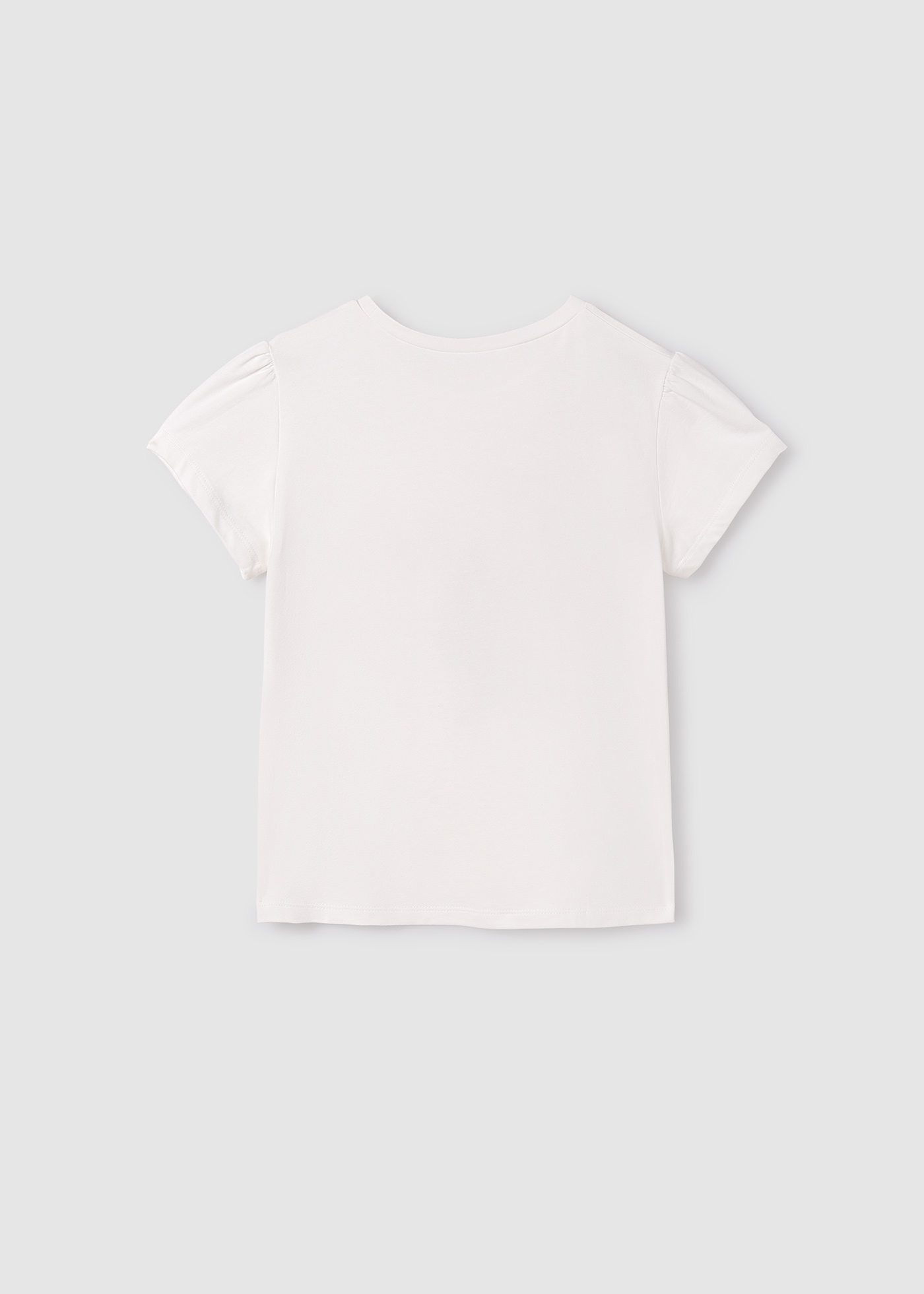 Camiseta floral bordada Quartz para meninas