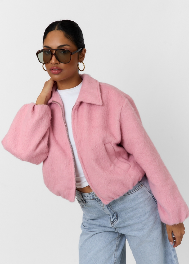 Steffie jacket lichtroze