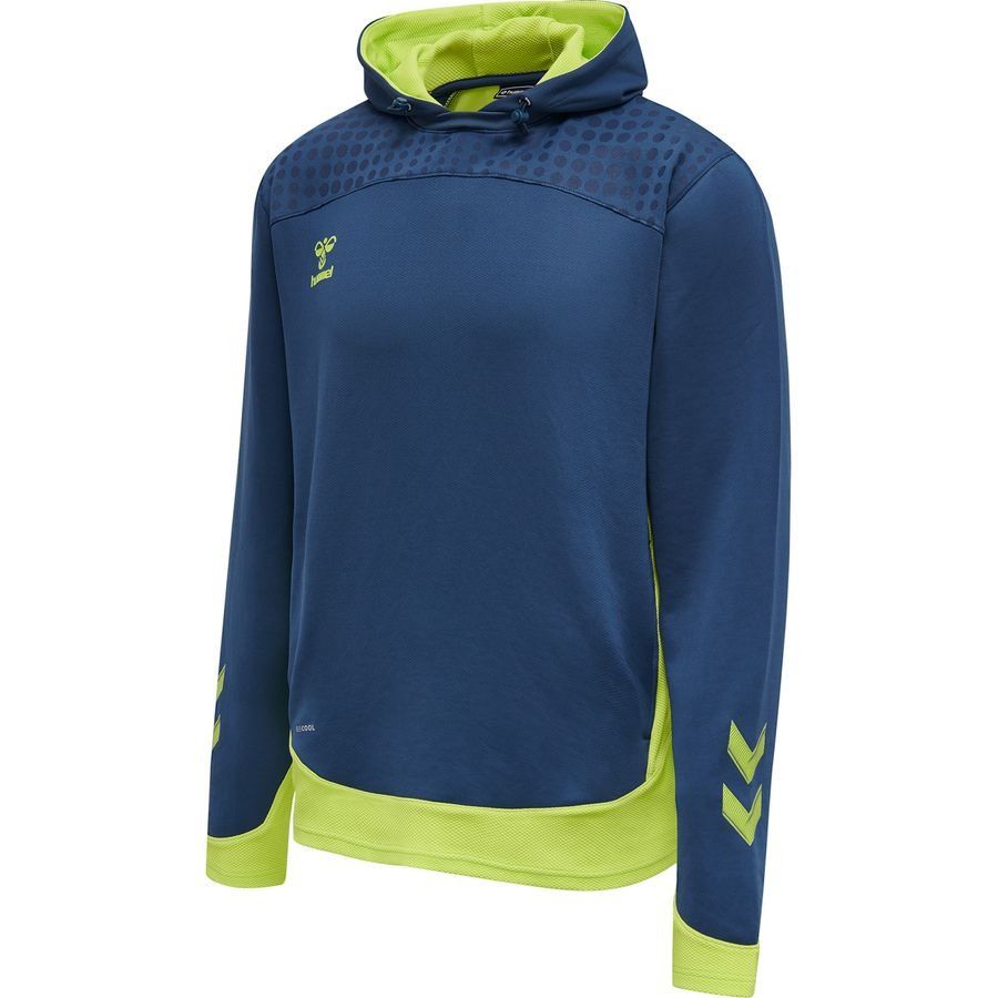 Hummel Lead Sweat à Capuche - Bleu Marine/Vert Enfant