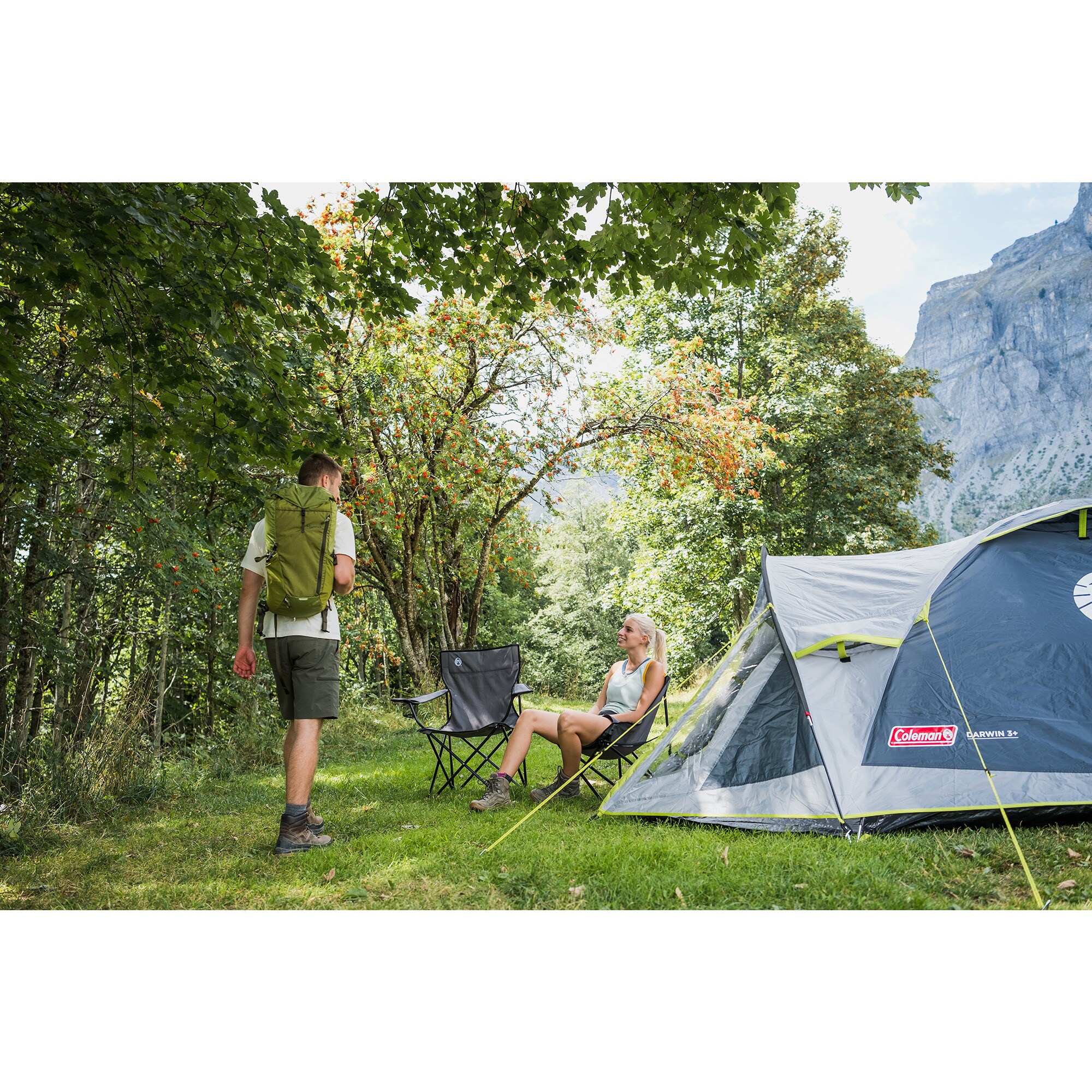 Coleman Zelt 3-Personen-Kuppelzelt Darwin 3 Plus