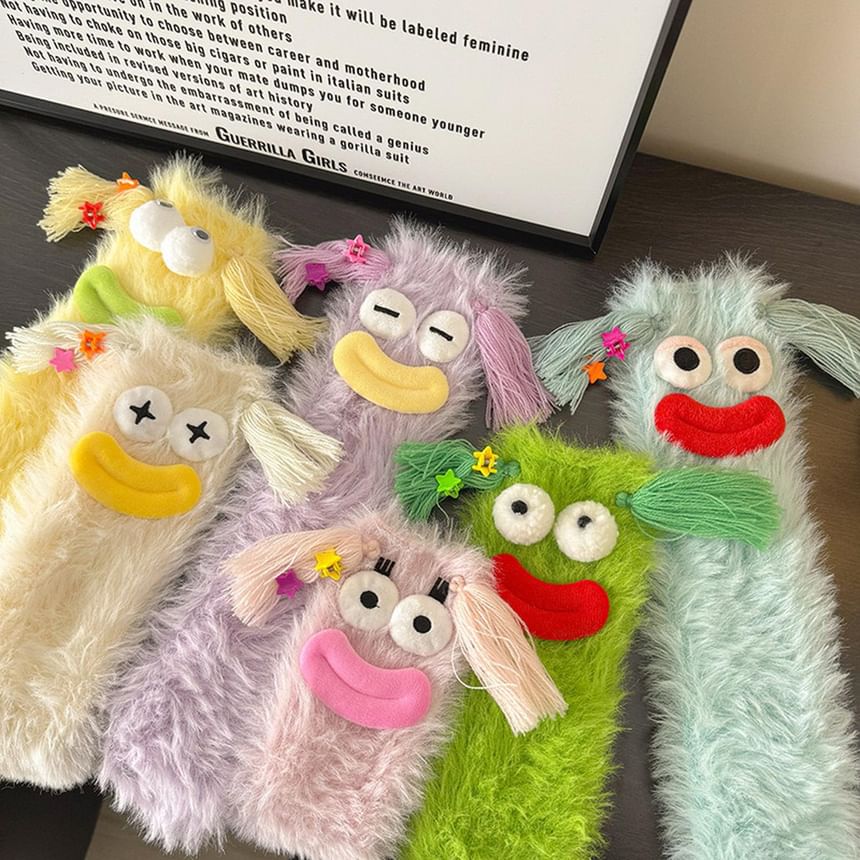 Loverly - Cartoon Fluffy Korte Sokken