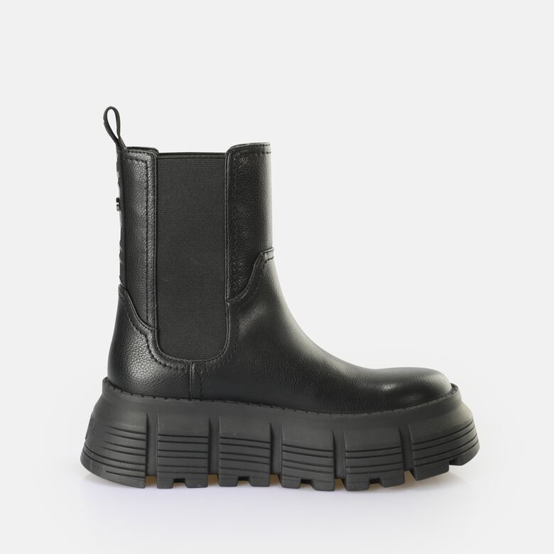 AVA Chelsea Bottes vegan, noir