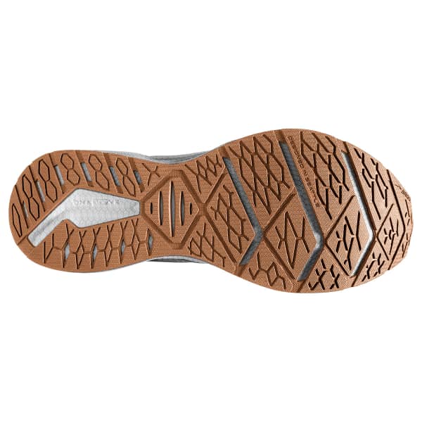 Chaussure running BROOKS LEVITATE STEALTHFIT 6 WHITE/BRAN