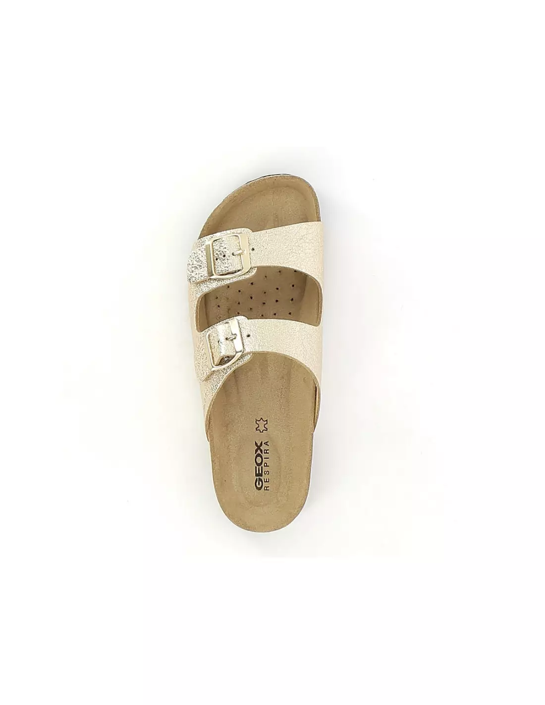 GEOX BRIONIA - Mules & sabots Platinum