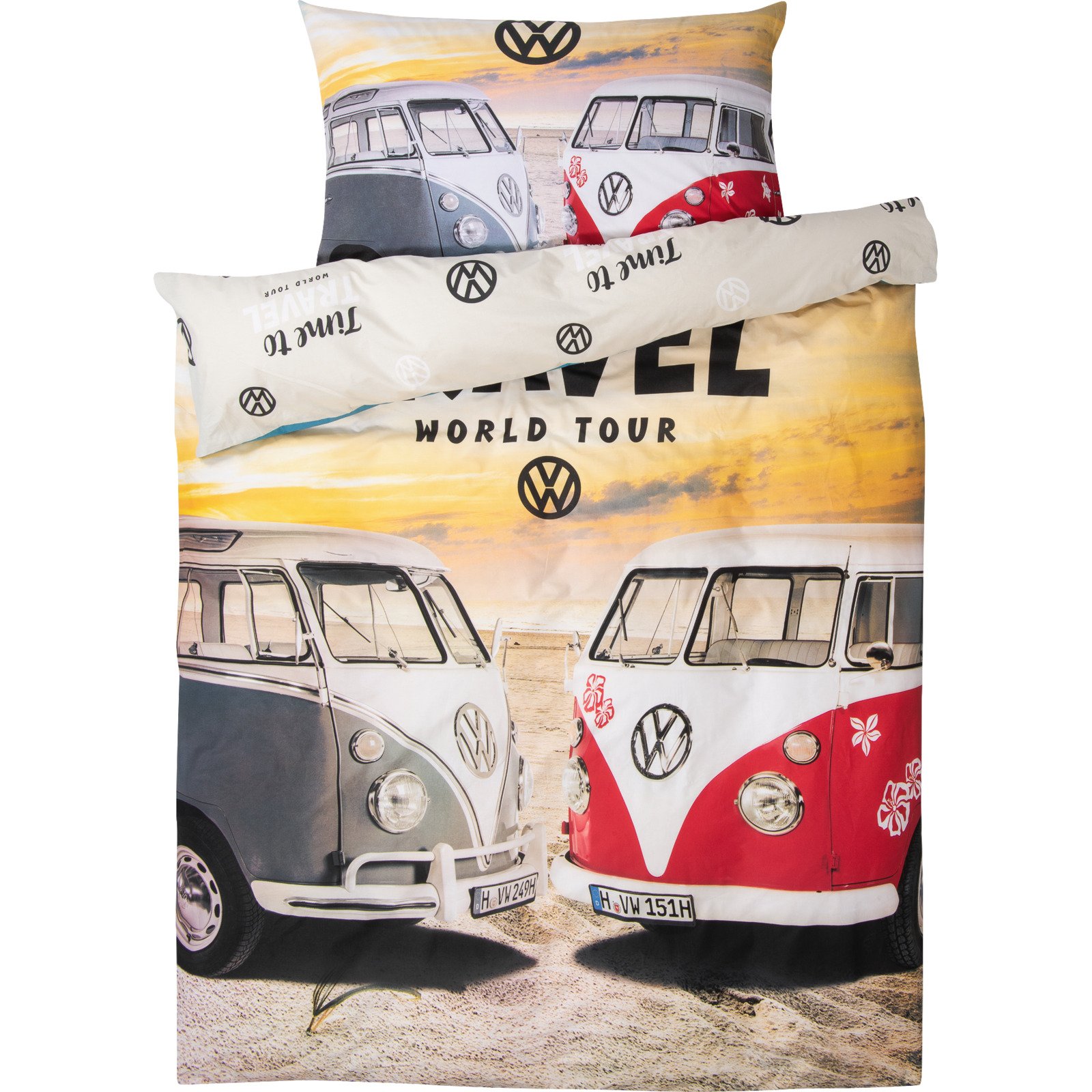 Bettwäsche VW Bus Time to Travel