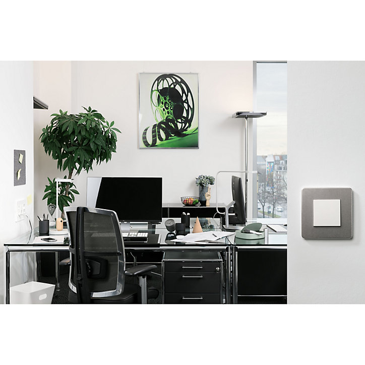 Mécanisme obturateur Schneider Electric Unica Déco blanc