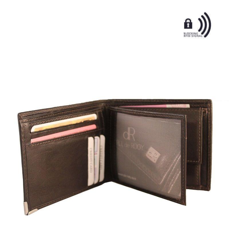 dR Amsterdam Toronto BillFold 15559 Donkerbruin