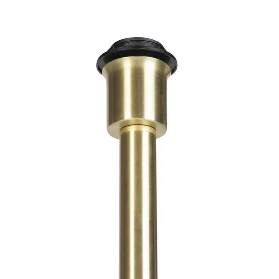 Qazqa vloerlampen simplo goudkleurig e27