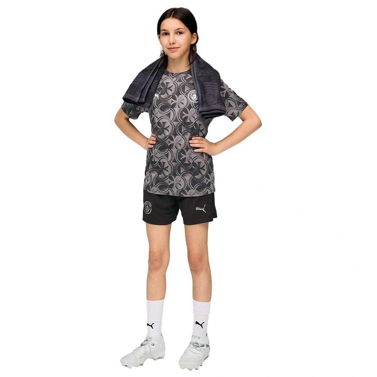 Camisola Puma Manchester City Pre-Match 2025-2026 Criança