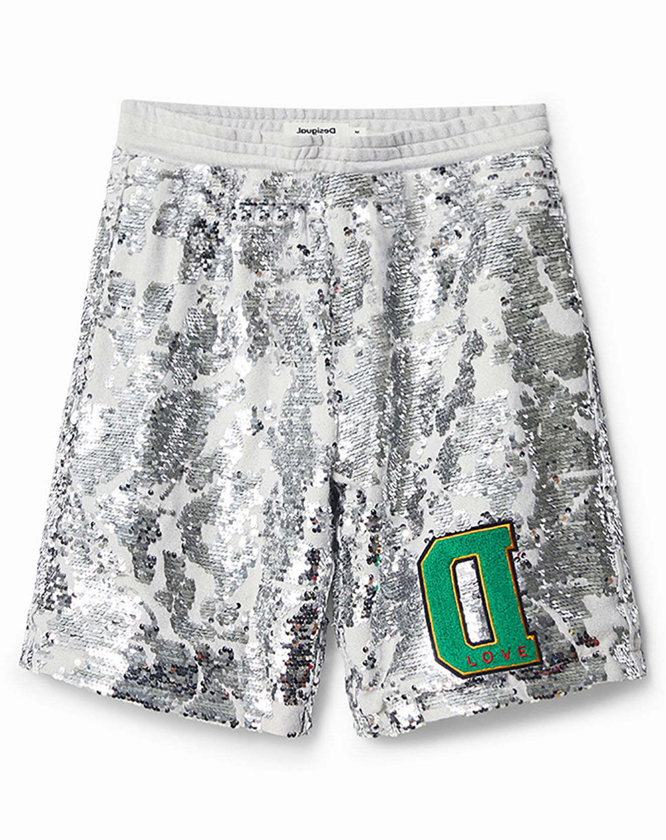 Desigual Short Liv argenté