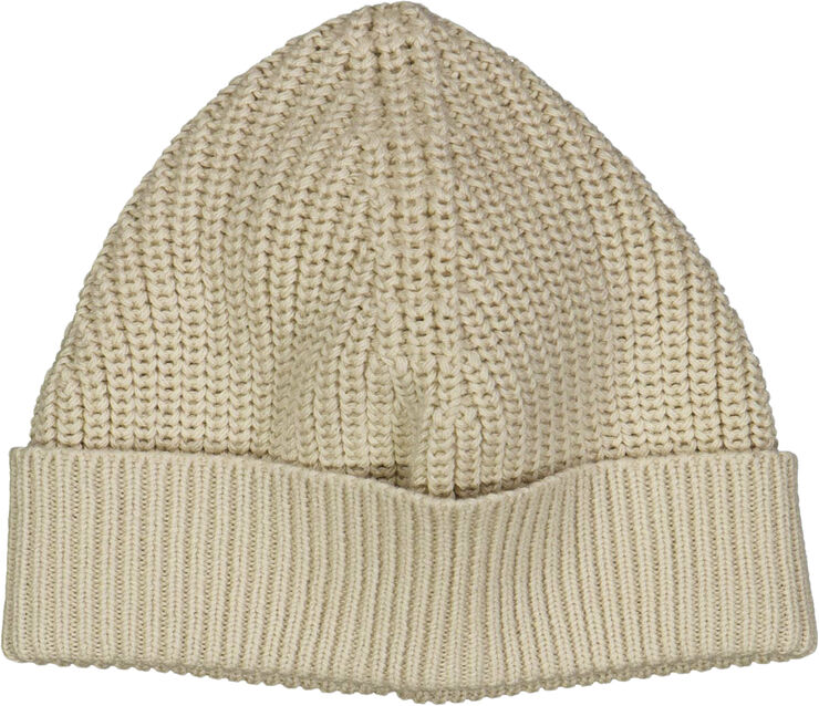 Müsli by Green Cotton Knit chunky beanie Oat