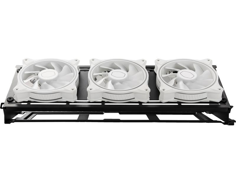 Cooler Master PC-Gehäuse HAF 700 EVO Schwarz Vielseitig einsetzbarer Big-Tower mit Sichtfenster