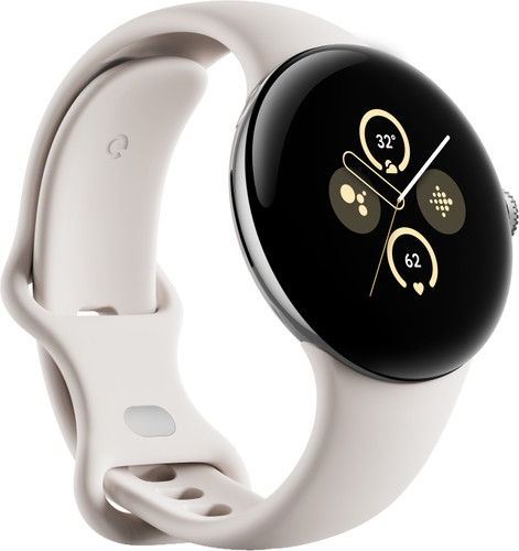 Google Pixel Watch 2 Zilver/Crème
