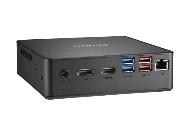 Shuttle XPC nano NC40U5 - Barebone - mini PC 1 x Core i5 1235U / op til 4.4 GHz - RAM 0 GB - UHD Graphics 620 - Gigabit Ethernet - sort