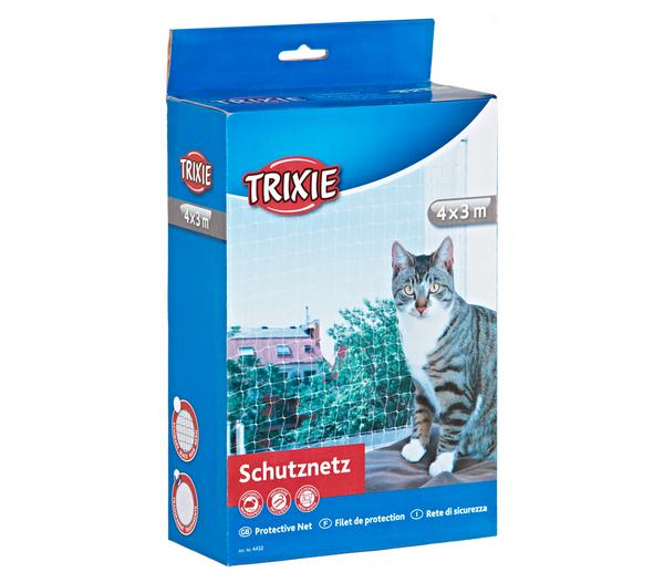 Trixie Katzenzubehör Schutznetz, transparent