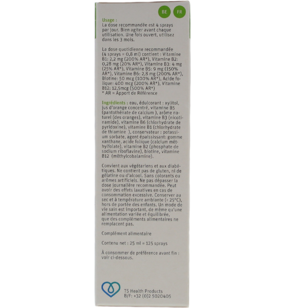 Ts Choice Vitaminespray Vitamine B Complex (25 ml)