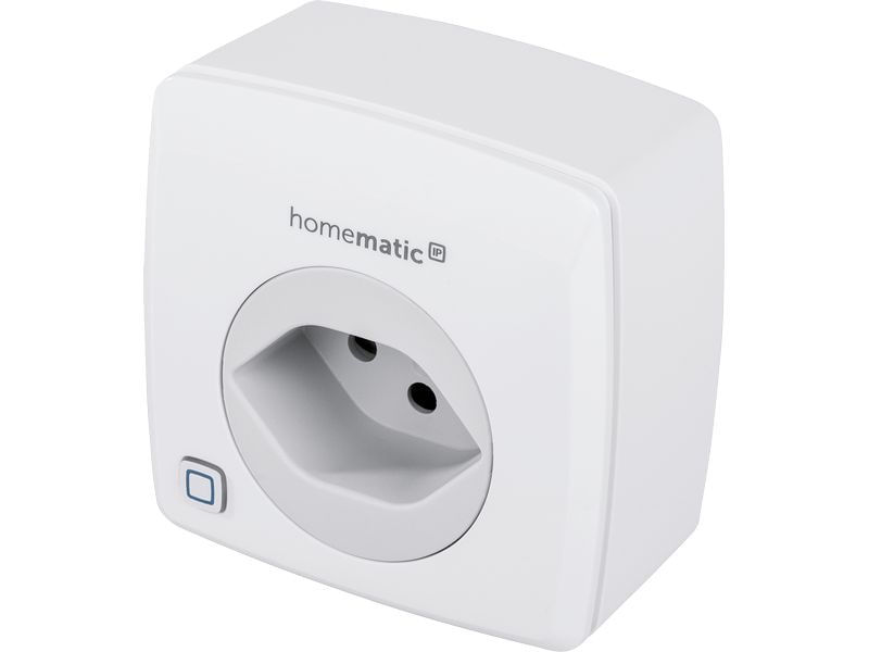 Homematic IP Schalt Messsteckdose CH Smartes Schalten und Messen für maximale Kontrolle