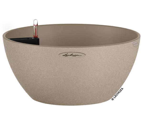 LECHUZA® Kunststoff-Schale 'Cubeto Stone',