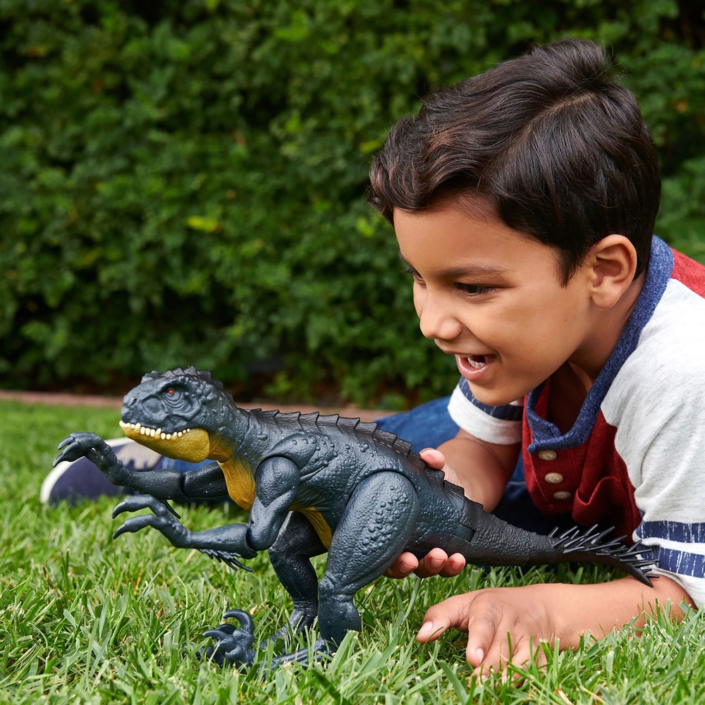 Jurassic World Slash 'N Battle Scorpios Rex Dino Escape Dinosaurier-Spielzeug