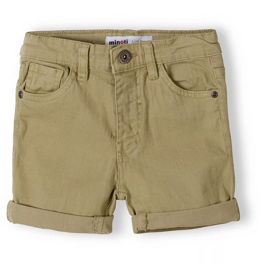 MINOTI Twillshorts Ockerbraun