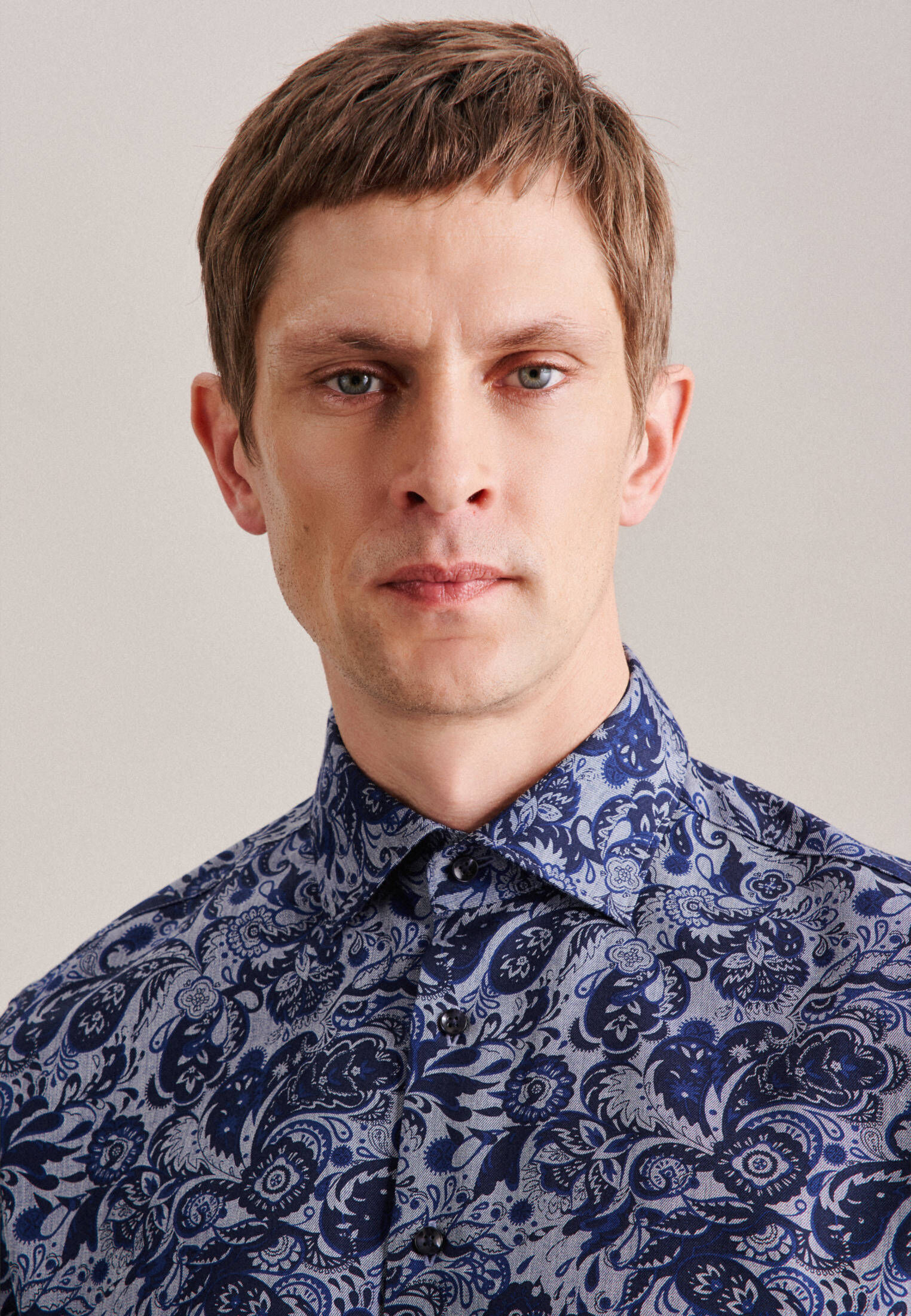 Seidensticker| Herren Flanellhemd Slim