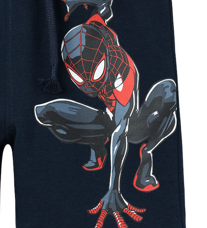 Name It Sweatshorts - NmmMu Spiderman - Dark Sapphire