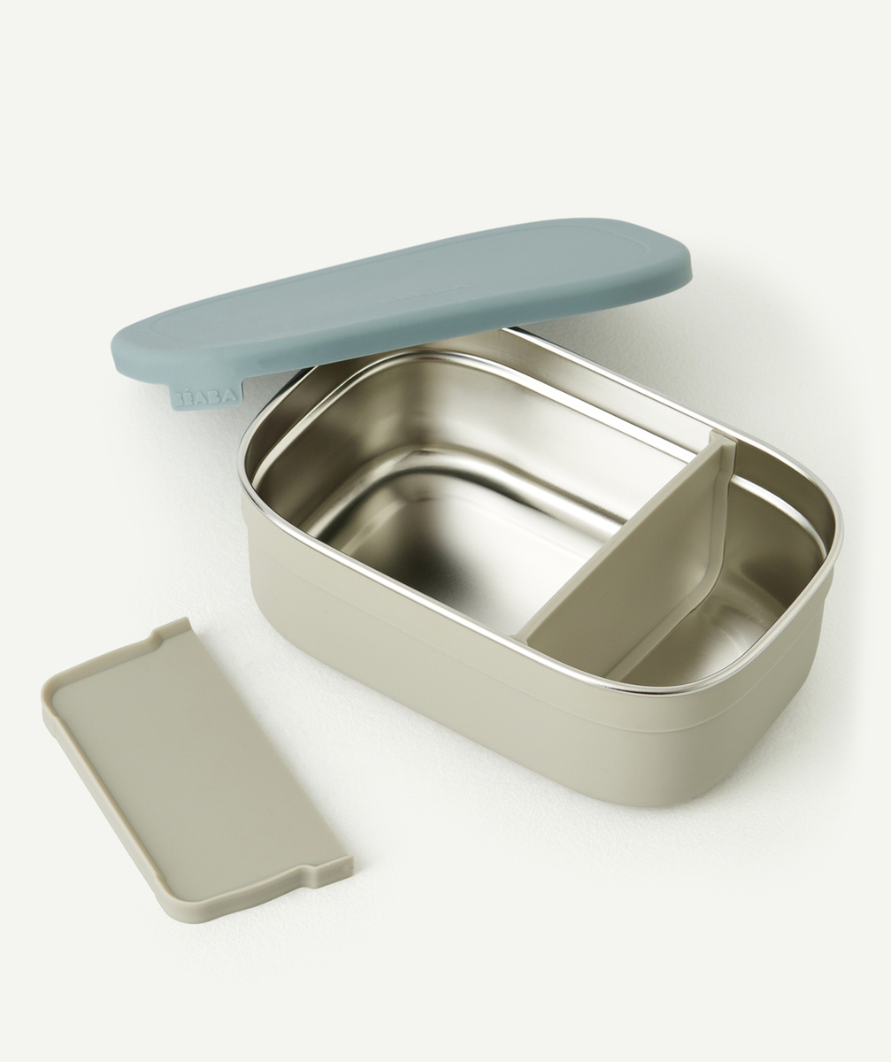 BEABABOÎTE REPAS EN INOX VERT 4M+