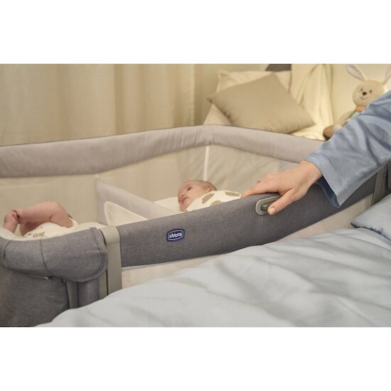 Berceau Cododo Next2Me Twins   Magnet Grey        de               Chicco