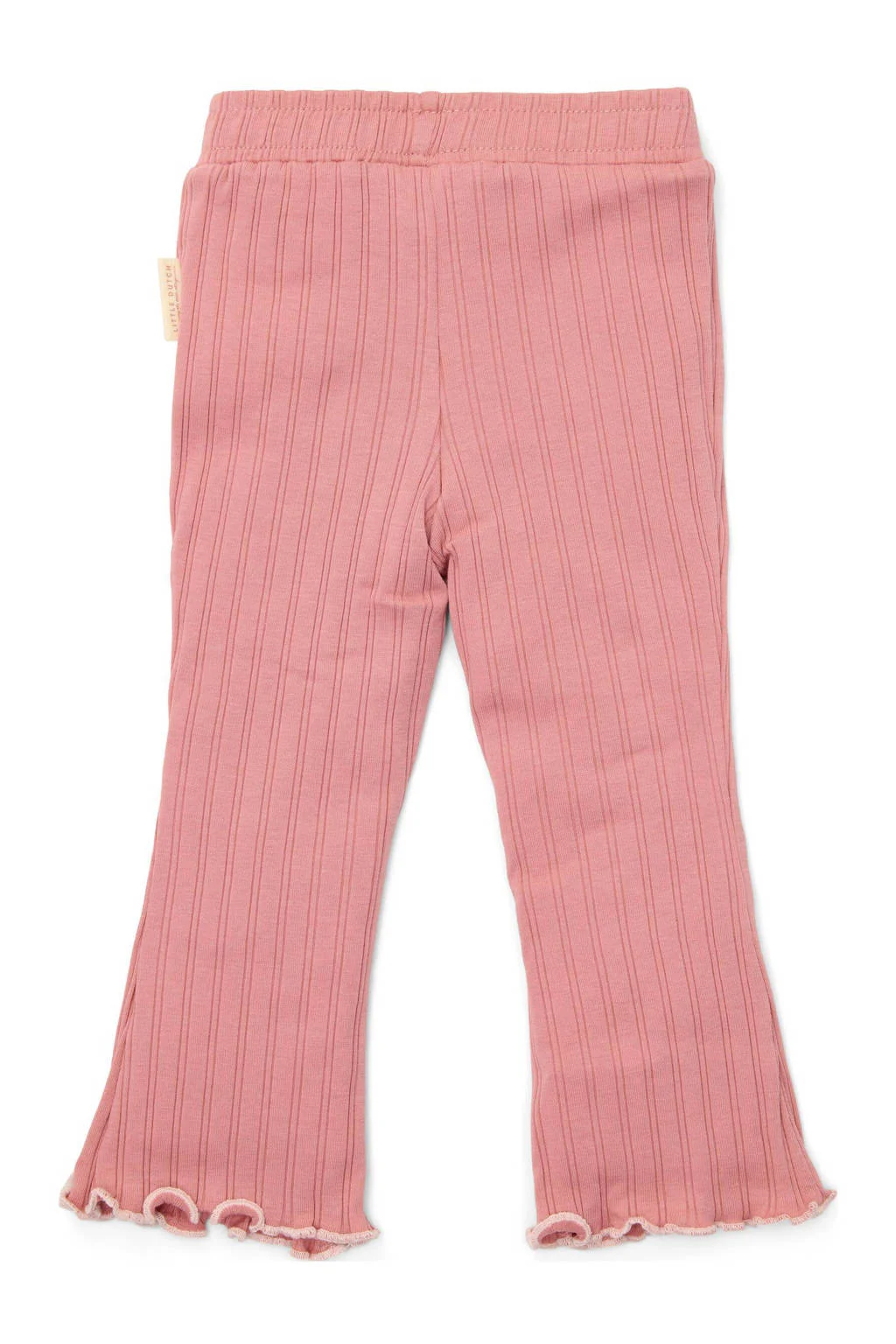 Little Dutch flared casual broek roze