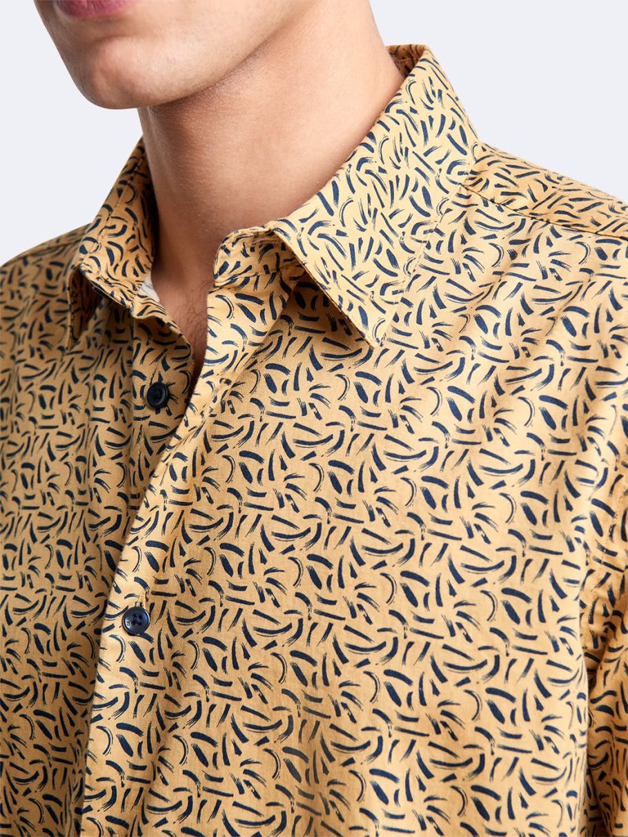 Chemise slim fantaisie