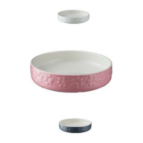 Alimentador para gatos de design Mason Cashde na cor rosa.