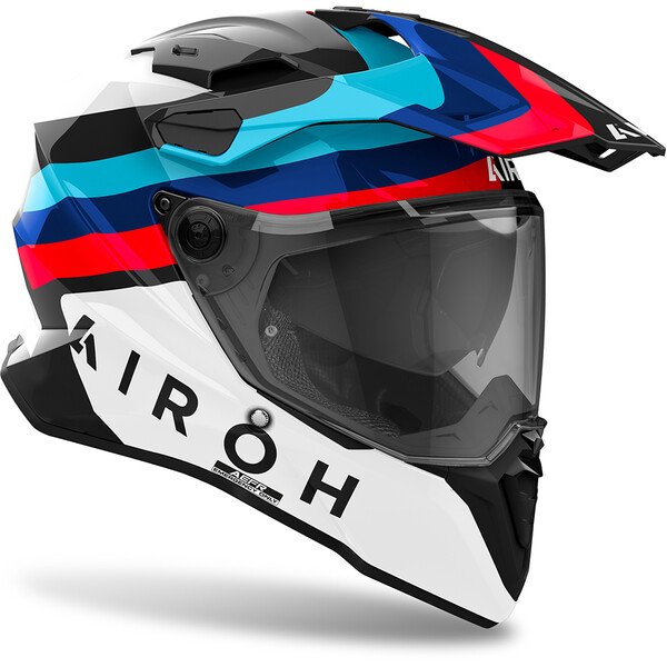 Airoh - Casque Commander 2 Doom Blanc / Rouge / Bleu / Noir / Brillant