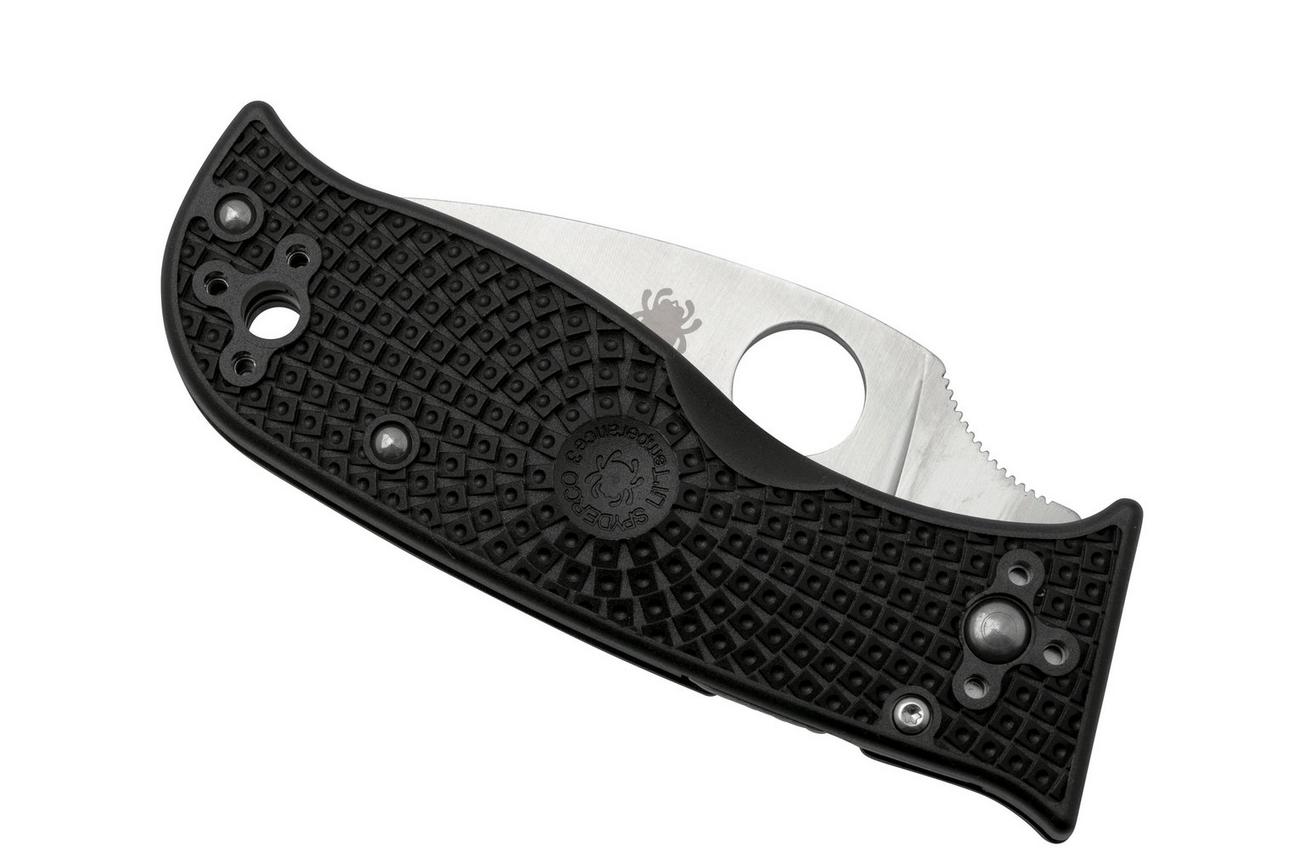 Spyderco Lil' Temperance 3 Lightweight C69PBK3 zakmes, Sal Glesser design