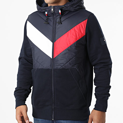 Veste Zippée Capuche 5889 Bleu Marine