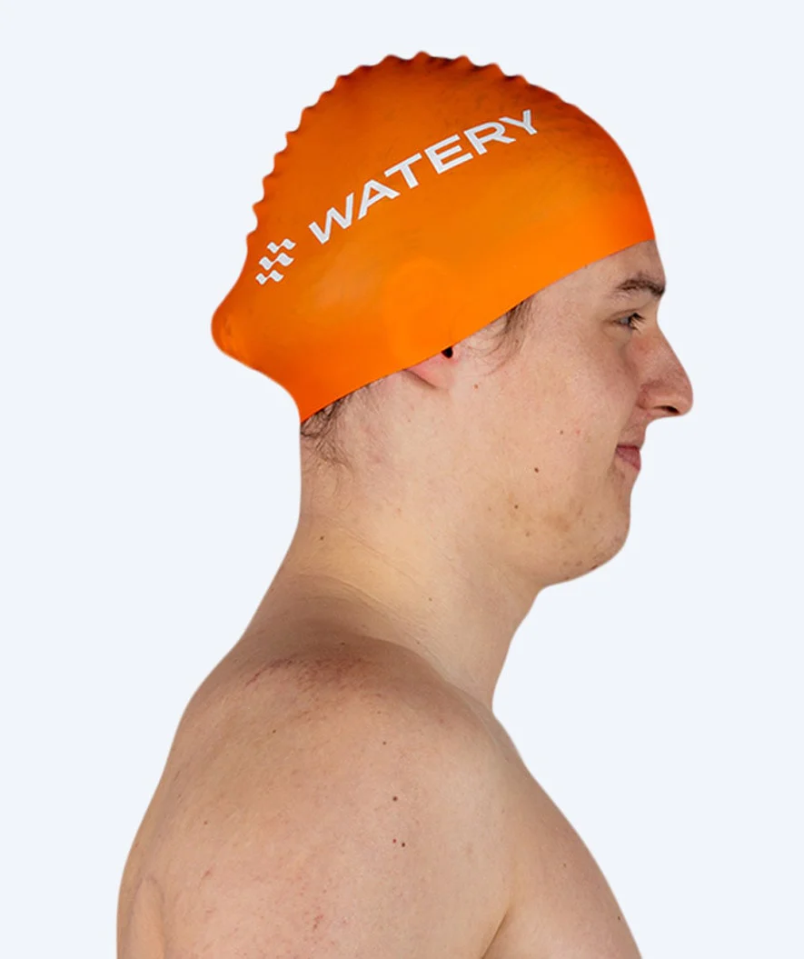 Watery badehætte (fra 10 år) - Signature - Orange