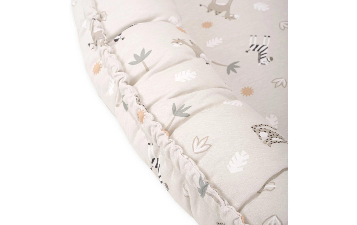 Babynest Nido Savanne BeigeKuschelnest für Schutz und Geborgenheit
